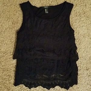 Black Lace F21 Top